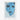 Blue Visage Drips Fine Art Print / 20 x 30