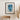 Blue Visage Drips Fine Art Print / 32 x 48
