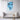 Blue Visage Drips Canvas Wrap / 20 x 30