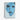 Blue Visage Drips Canvas Wrap / 32 x 48