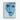 Blue Visage Drips Canvas Wrap / 16 x 20