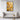 Golden Blossoms Splash Framed Canvas (Black) / 20 x 30