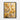 Golden Blossoms Splash Framed Canvas (Black) / 18 x 24