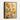 Golden Blossoms Splash Framed Canvas (Black) / 11 x 14