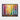 Chromatic Birch Symphony Framed Canvas (Black) / 14 x 11