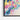 Colorful Bloom Harmony Framed Canvas (Black) / 48 x 32