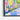 Vibrant Garden Path Framed Canvas (Black) / 32 x 24