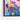 Vibrant Bloom Impressions Framed Canvas (Black) / 48 x 32