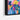 Vibrant Bloom Impressions Framed Canvas (Black) / 48 x 32