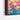 Vibrant Bloom Spectrum Framed Canvas (Walnut) / 30 x 20