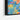 Vivid Pastel Floral Symphony Framed Canvas (Black) / 24 x 18
