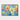 Vivid Pastel Floral Symphony Framed Canvas (Walnut) / 48 x 32