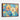 Vivid Pastel Floral Symphony Framed Canvas (Walnut) / 32 x 24
