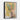 Striped Vase and Verdant Leaves Symphony Framed Canvas (Black) / 11 x 14