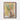 Striped Vase and Verdant Leaves Symphony Framed Canvas (Walnut) / 24 x 32