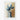Serene Blue Leaves in Minimalist Vase Fine Art Print / 32 x 48