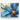 Luminous Blue Petal Impressions Canvas Wrap / 10 x 8