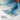 Whirling Azure Blossoms in Motion Fine Art Print / 24 x 18