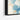 Whirling Azure Blossoms in Motion Framed Canvas (Black) / 32 x 24