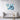 Whirling Azure Blossoms in Motion Canvas Wrap / 32 x 24
