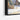 Winter Whisper: Snowy Cabin Retreat Framed Canvas (Black) / 48 x 32