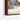 Winter Whisper: Snowy Cabin Retreat Framed Canvas (Walnut) / 32 x 24