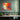 Autumn Blaze in Impressionist Strokes Canvas Wrap / 10 x 8