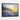 Sunset Blooms by the Seaside Cottage Framed Canvas (Black) / 32 x 24