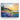 Sunset Blooms by the Seaside Cottage Canvas Wrap / 14 x 11