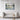 Serene Waterlilies and Cathedral View Framed Canvas (Black) / 30 x 20