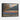 Sunset Glow Over Floral Meadow Framed Canvas (Black) / 32 x 24