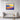 Sunset Mirage Over Vibrant Mesas Framed Canvas (Black) / 32 x 24