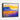 Sunset Mirage Over Vibrant Mesas Framed Canvas (Black) / 10 x 8