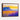 Sunset Mirage Over Vibrant Mesas Framed Canvas (Walnut) / 32 x 24