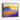 Sunset Mirage Over Vibrant Mesas Framed Canvas (Walnut) / 14 x 11