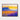 Sunset Mirage Over Vibrant Mesas Framed Canvas (Walnut) / 14 x 11
