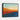 Sunset Hues Abstract Landscape Art Framed Canvas (Black) / 10 x 8