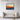Sunset Hues Abstract Landscape Art Framed Canvas (Walnut) / 48 x 32