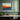 Sunset Hues Abstract Landscape Art Framed Canvas (Walnut) / 20 x 16