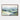 Misty Mountain Hues Abstract Landscape Framed Canvas (Walnut) / 48 x 32