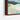 Misty Mountain Hues Abstract Landscape Framed Canvas (Walnut) / 10 x 8