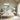 Misty Mountain Hues Abstract Landscape Canvas Wrap / 20 x 16