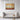Autumn Blaze Abstract Artistry Framed Canvas (Black) / 30 x 20