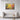 Autumn Spectrum Abstract Treescape Framed Canvas (Black) / 48 x 32