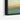 Sunset Dreams in Abstract Brushstrokes Framed Canvas (Black) / 48 x 32