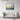 Sunset Dreams in Abstract Brushstrokes Framed Canvas (Walnut) / 48 x 32