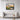 Serene Sunset River Panorama Framed Canvas (Black) / 32 x 24