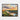 Serene Sunset River Panorama Framed Canvas (Black) / 10 x 8