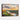 Serene Sunset River Panorama Framed Canvas (Walnut) / 30 x 20