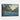 Twilight Serenade in Blue Blossom Fields Framed Canvas (Black) / 30 x 20